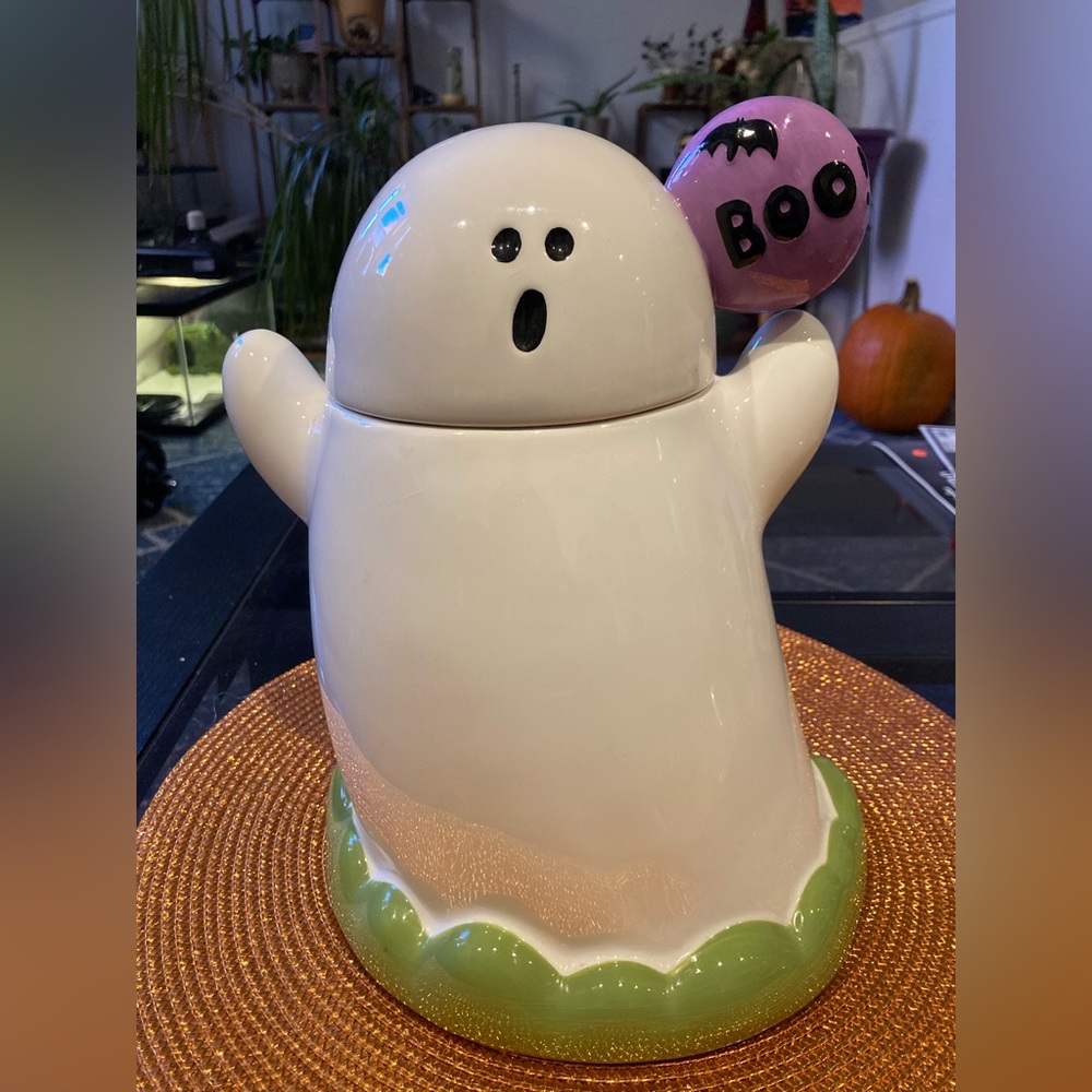 Vintage Halloween Cookie Jar